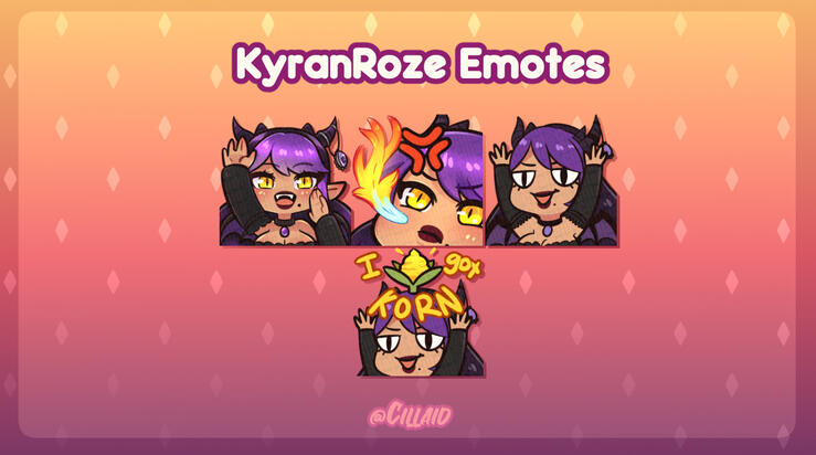 Premium Emotes | KyranRoze