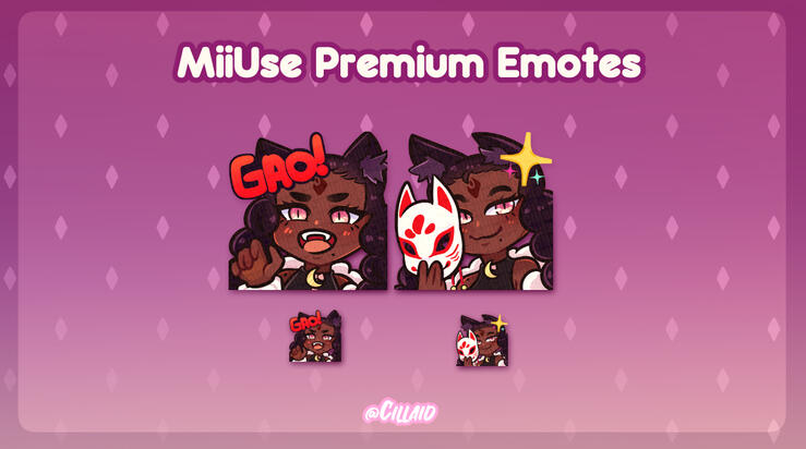 Premium Emotes | Miiuse